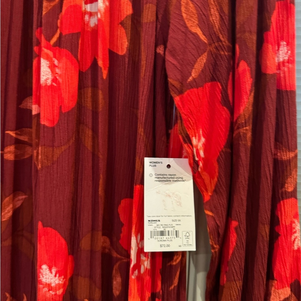 Sonoma Boho Maxi Dress! New with tags. Size 2X. - Picture 2 of 4